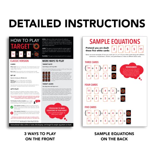 Elevate Prep Target Math Game for Ages 8+