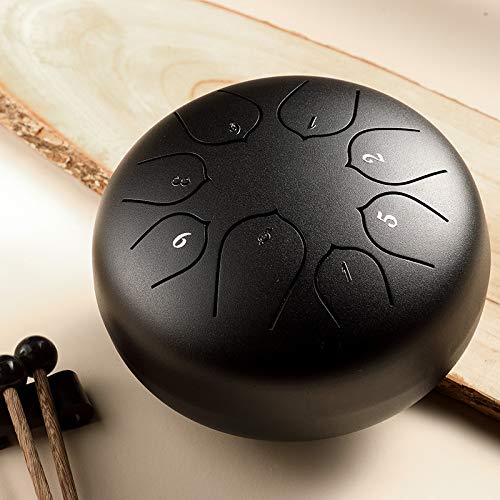 Outdoor Chakra Rain Drum - Steel Tongue Musical Chime