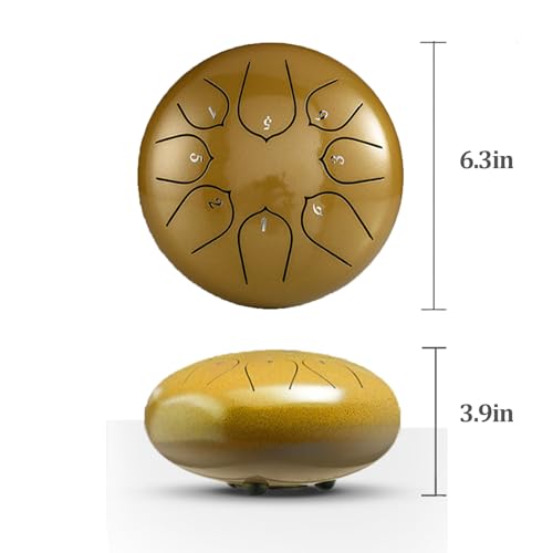 Outdoor Chakra Rain Drum - Steel Tongue Musical Chime