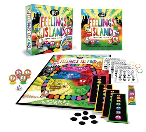 SPOT Feelings Island Board Game with Book Set