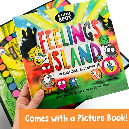 SPOT Feelings Island Board Game with Book Set