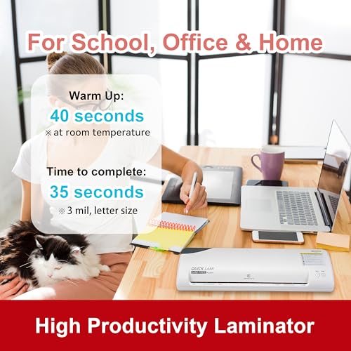 SINCHI 13" Laminator: Fast, Jam-free, Ideal for Homeschool