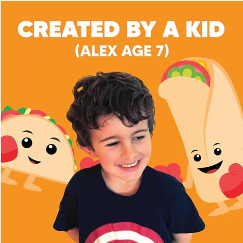 Taco vs Burrito Board Game for Kids 6+