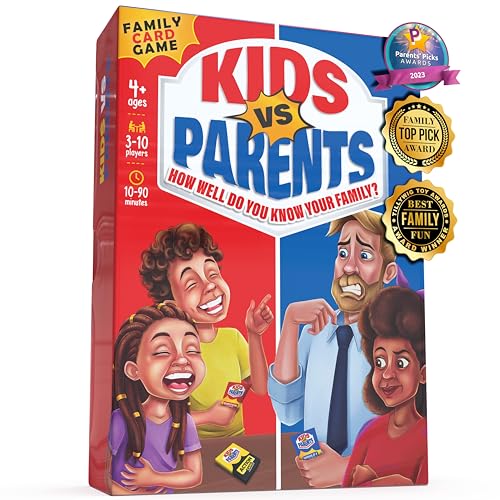 Family Game Night: Kids VS Parents Conversation Starter