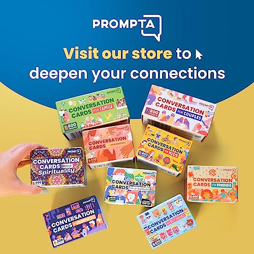 Prompta 600 Conversation Cards: Fun Family Road Trip Game