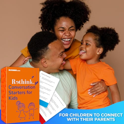 QUOKKA Rethink Conversation Cards- Fun Family Game Pack