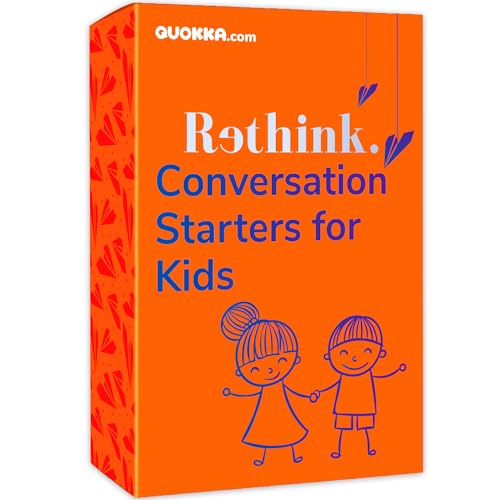 QUOKKA Rethink Conversation Cards- Fun Family Game Pack