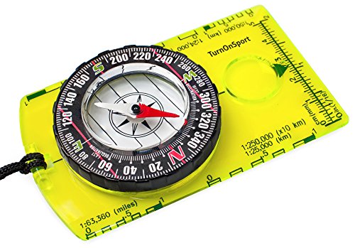 Professional Orienteering and Hiking Compass for Homeschool Education