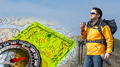 Professional Orienteering and Hiking Compass for Homeschool Education