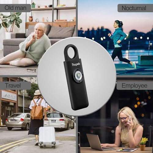 Thopeb® Personal Safety Alarm - Self Defense Keychain
