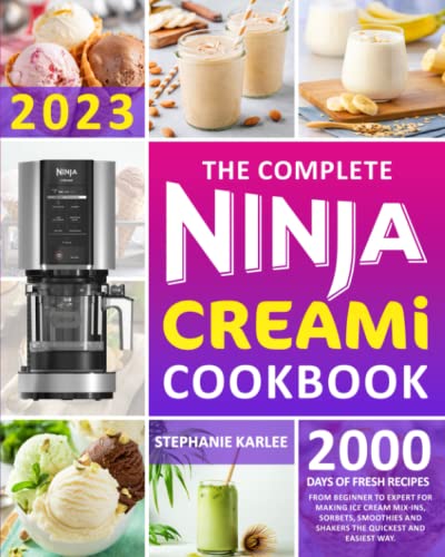2023 Ninja Creami Cookbook: 2000 Days of Ice Cream