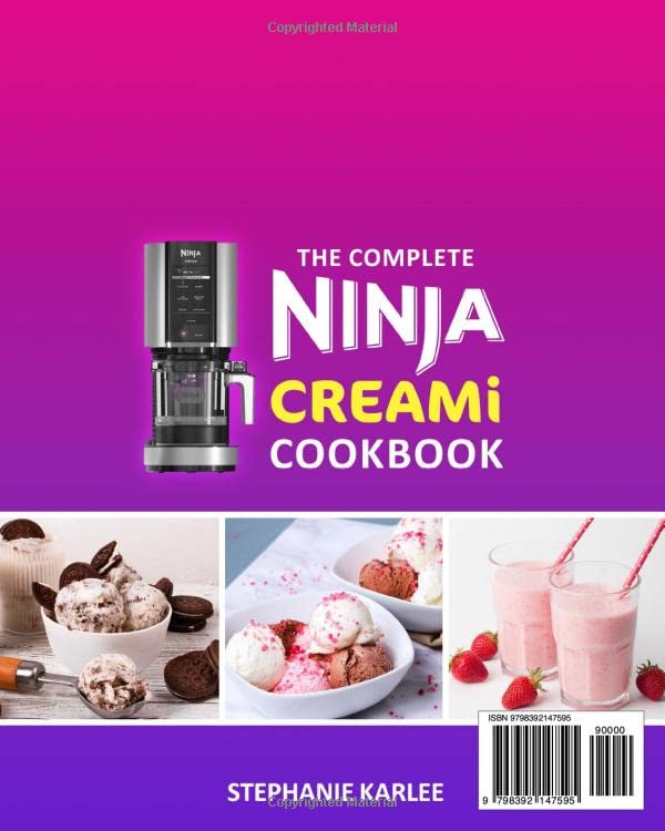 2023 Ninja Creami Cookbook: 2000 Days of Ice Cream