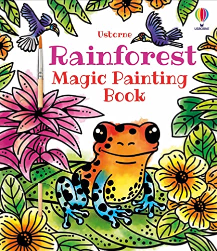 Rainforest Magic Paint Book