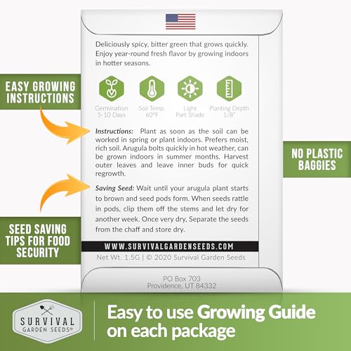 30-Pack Non-GMO Heirloom Seeds for Home Garden