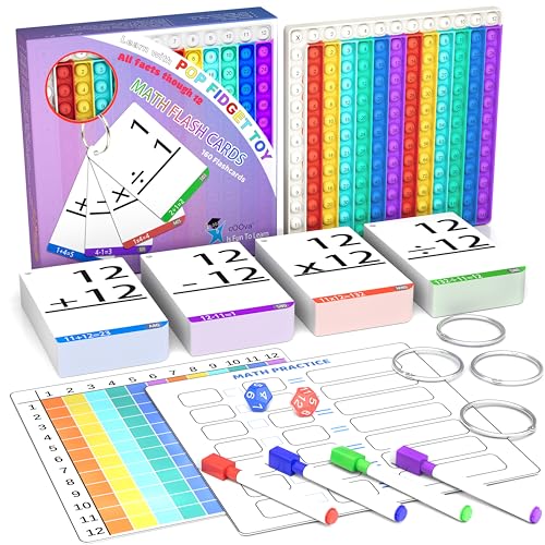 Math Flash Cards for Kids Ages 4-8
