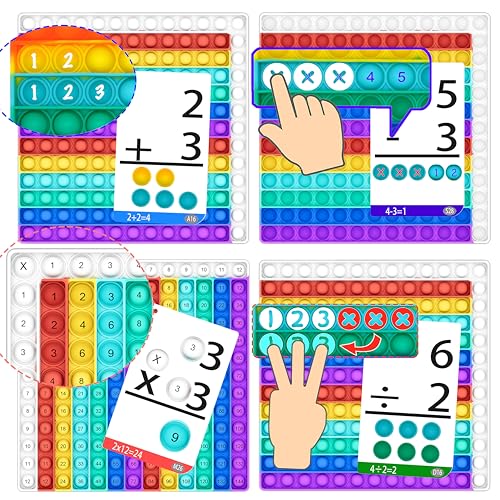 Math Flash Cards for Kids Ages 4-8