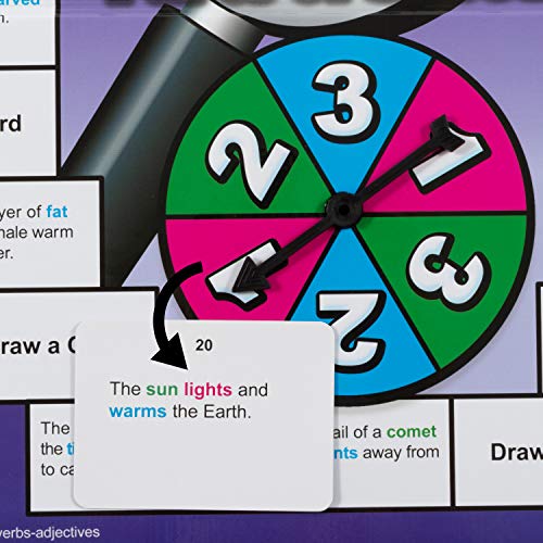 Spies Parts of Speech Board Game for Kids