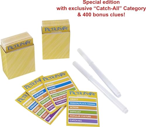 Mattel Games Pictionary Board Game, Fun Drawing Game