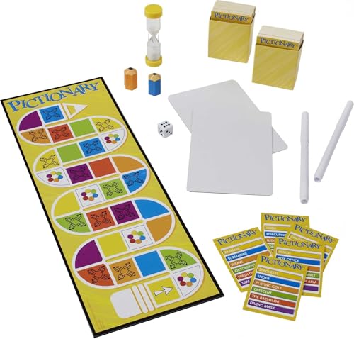 Mattel Games Pictionary Board Game, Fun Drawing Game
