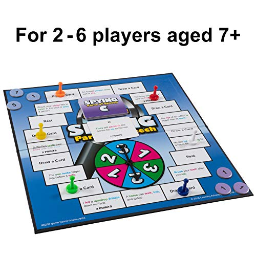 Spies Parts of Speech Board Game for Kids