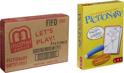 Mattel Games Pictionary Board Game, Fun Drawing Game