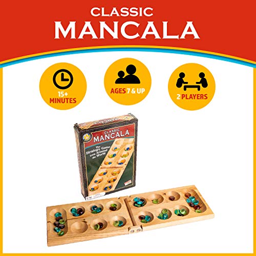 Timeless Mancala Strategy Game for Friends and Family