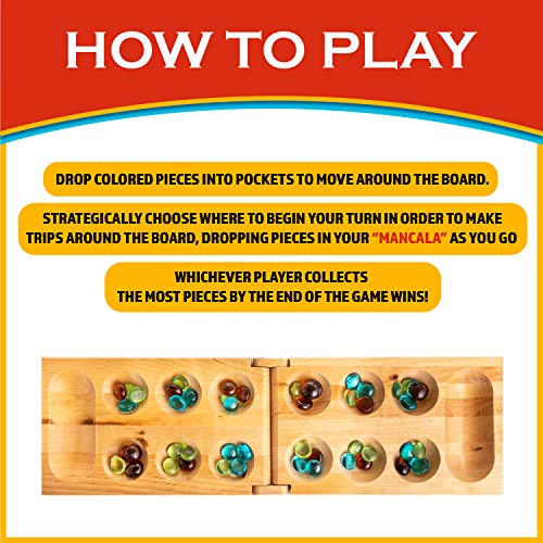 Timeless Mancala Strategy Game for Friends and Family