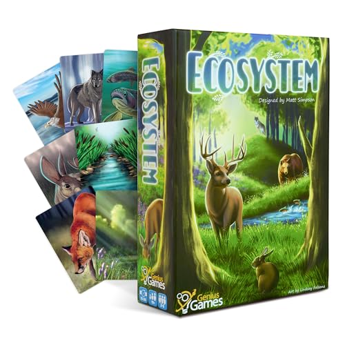 Family Ecosystem Card Game for Kids and Adults