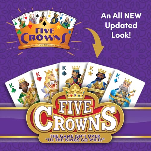 PlayMonster Five Crowns Card Game for Ages 8+