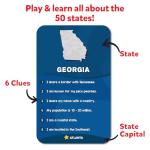 Scout It Out 50 States Board Game- Educational Toy