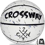Men's MAIBOLE CROSSWAY Leather Basketball Size 7 White