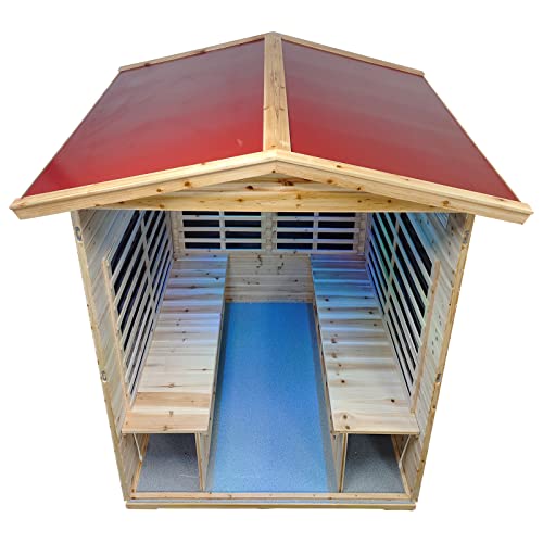Kanlanth Far Infrared Sauna 4 Person Outdoor Sauna