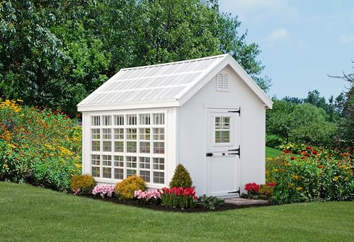 10x16 Colonial Gable Tiny Home - Prefab Wood Kit