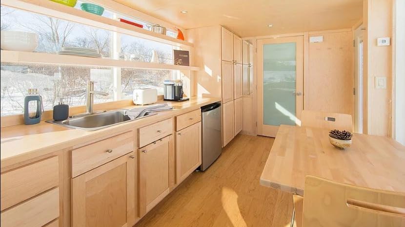 40-Foot Prefabricated Tiny Home Trailer House