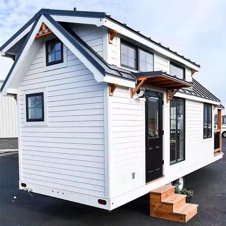 Luxury Modern Tiny House on Wheels - Green Modular