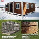 2 Bedroom 20FT Expandable Tiny Home Kit