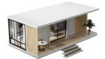Portable Modular Tiny Home with Kitchen & Bath