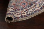 Geometric Round Area Rug - 5x5 Handmade Carpet