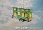 Custom Tiny Home Trailer Christmas Ornament