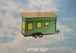 Custom Tiny Home Trailer Christmas Ornament