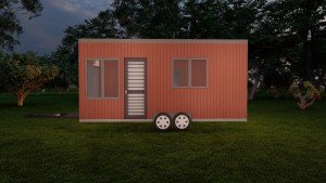 8'x20' Tiny Home on Wheels Building Plans