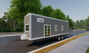 36’ Mobile Tiny Home with Loft Space
