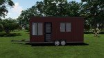 8'x20' Tiny Home on Wheels Building Plans