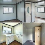 Expandable Tiny House with Lockable Door and Window