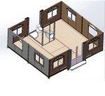 Mobile Expandable Tiny Home with Bathroom
