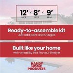 DIY Wooden Storage Shed - Palisade 12x8