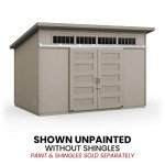 DIY Wooden Storage Shed - Palisade 12x8