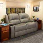 Charles 58" Powered Recliner RV Sofa & Loveseat