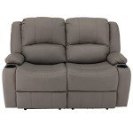 Charles 58" Powered Recliner RV Sofa & Loveseat