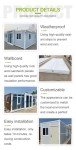Luxury 2-Bedroom Portable Tiny Container Home